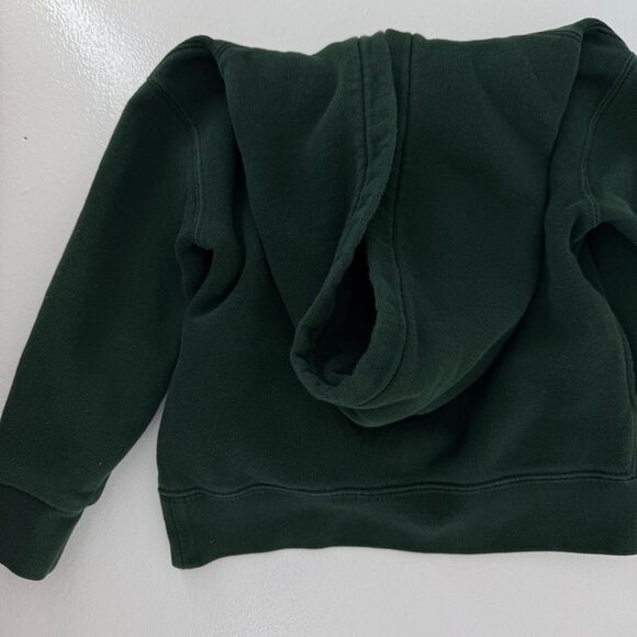 Polo Ralph Lauren 3T Kids Equestrian Triple Pony Hoodie Classic Green Sweater - Picture 6 of 16